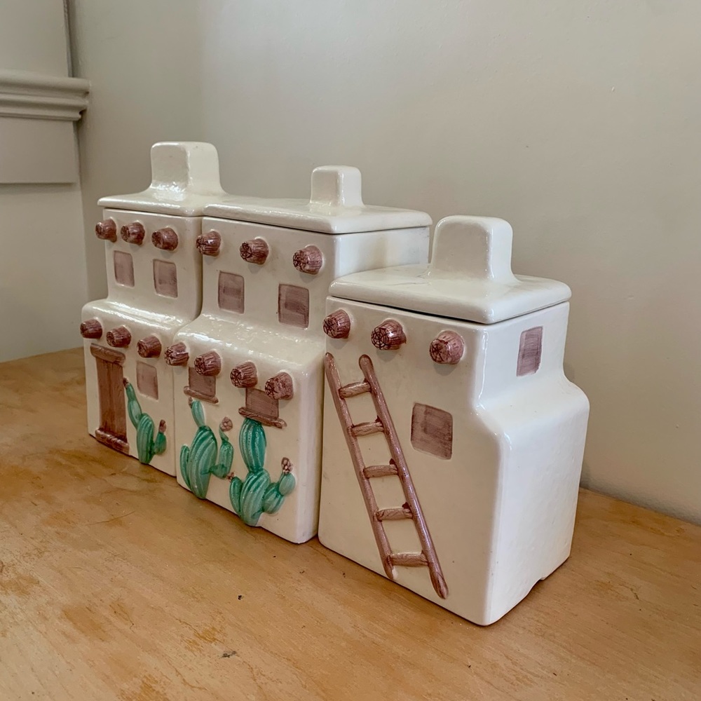 Vintage Southwest Kitchen Canisters